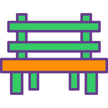 Bambu. Web simgesi basit illüstrasyon