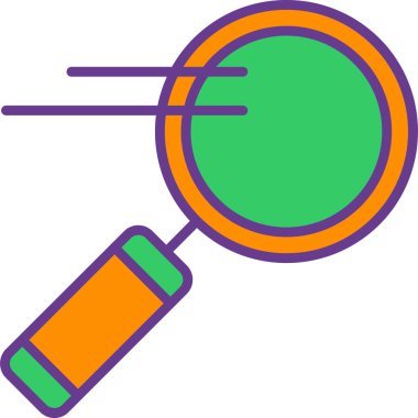 Ara. Web simgesi basit illüstrasyon