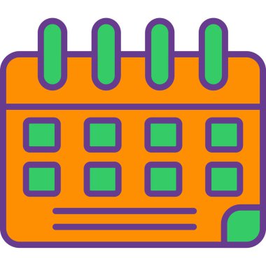 Bina. Web simgesi basit illüstrasyon