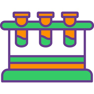 Abaküs. Web simgesi basit illüstrasyon