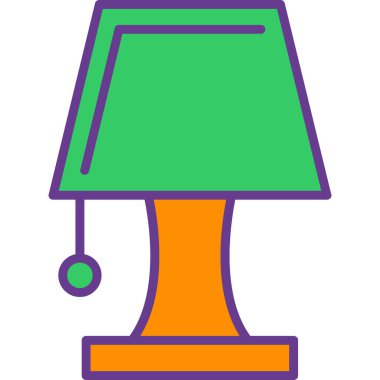 Lamba. Web simgesi basit illüstrasyon