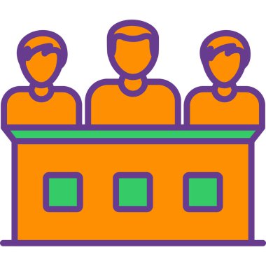 grup insan simgesi, vektör tasarımı