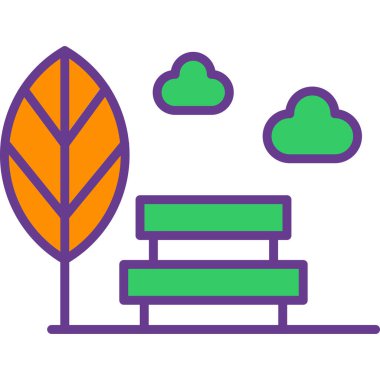 Ağacın vektör illüstrasyonu