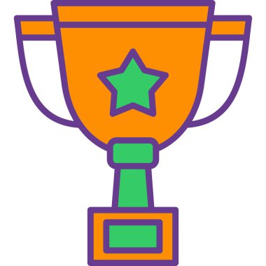 Ödül şampiyonu kupa simgesi