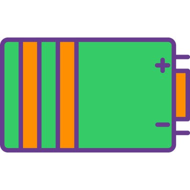 pil simgesi. vektör illüstrasyonu