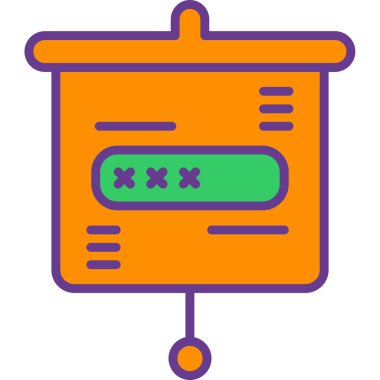 Takvim simgesi vektör illüstrasyonu