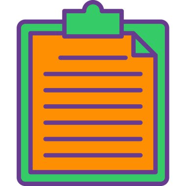 Pano. Web simgesi basit illüstrasyon