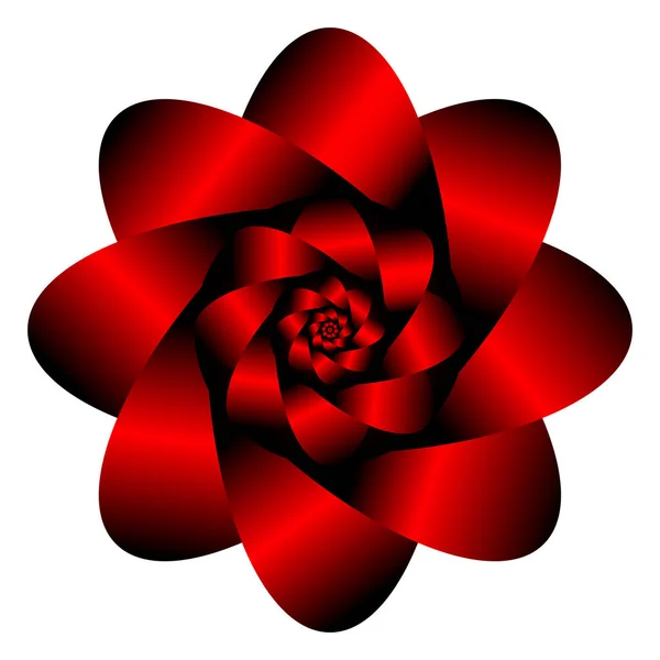 Element Graficzny Dla Projektu Kwiat Dla Pocztówki Wektor Dla Projektu — Zdjęcie stockowe