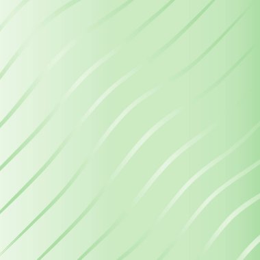 Kart ya da afiş için açık yeşil şablon. Dalgalar ve yansımalarla metal zemin. İş geçmişi, gümüş rengi, çizimler. Metal elementli soyut arkaplan çizimi