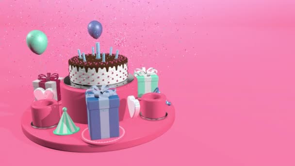 28,056 Születésnapi torta videó, jogdíjmentes stock Születésnapi torta  felvétel | Depositphotos