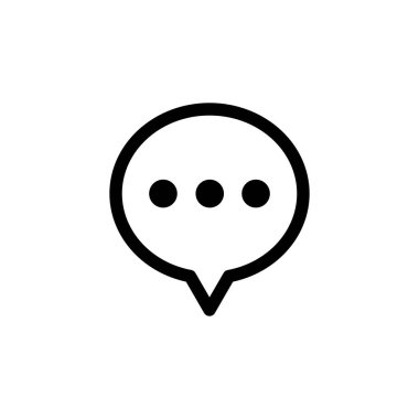 Sohbet Simgesi gri arka planda izole edilmiş, modaya uygun düz stil. Web siteniz için konuşma balonu sembolü, logo, uygulama, UI. Vektör illüstrasyonu