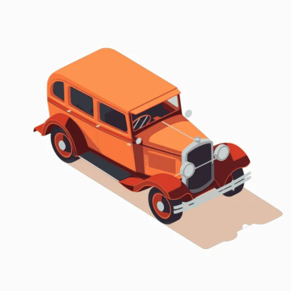 Εικονίδια Αυτοκινήτου Επίπεδη Ισομετρική Υψηλής Ποιότητας Αστικές Μεταφορές Σεντάν Βαν — Διανυσματικό Αρχείο