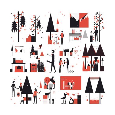 Siyah Cuma satışı büyük başlığı. Sosyal medya vektör çizim şablonu Web sitesi ve pazarlama malzemesi mobil web tasarım, geliştirme, e-posta ve haber bülteni için.