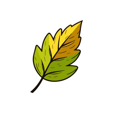 Bitkilerle metin arkaplanı ve tebrik kartları, posterler, pankartlar ve afişler için yapraklar içeren metin arkaplanı için basit düz bir illüstrasyon ile vektör ilülasyonu