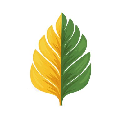 Bitkilerle metin arkaplanı ve tebrik kartları, posterler, pankartlar ve afişler için yapraklar içeren metin arkaplanı için basit düz bir illüstrasyon ile vektör ilülasyonu