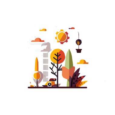 İş Geliştirme çizimleri. Mega set. İş faaliyetlerine katılan erkek ve kadınların olduğu sahnelerin toplanması. Moda vektör biçimi