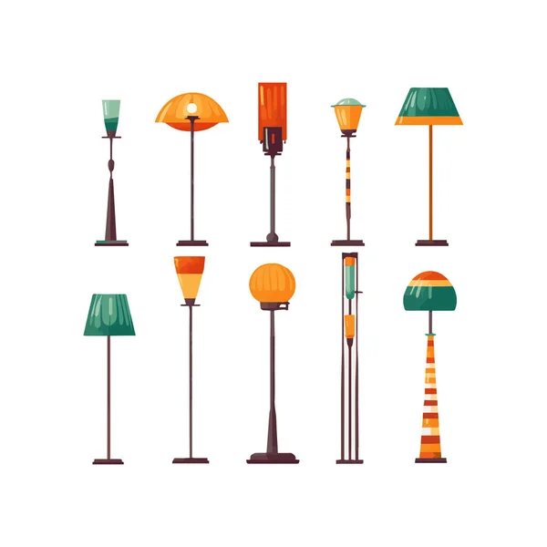 Lámpara Lindo Diseño Ilustración Simple Elemento Para Fondo — Archivo Imágenes Vectoriales