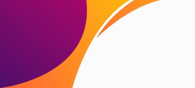 Düz tasarım soyut gradyan vektör arkaplanı