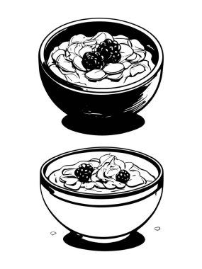 vektör kahvaltısı ve sabah simgesi