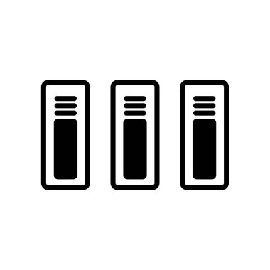 Gri arka plan üzerinde izole edilmiş moda düz dosya simgesi web sitesi tasarımı, logo, uygulama, UI. Vektör illüstrasyonu