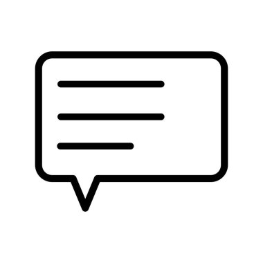 Sohbet Simgesi gri arka planda izole edilmiş, modaya uygun düz stil. Web siteniz için konuşma balonu sembolü, logo, uygulama, UI. Vektör illüstrasyonu