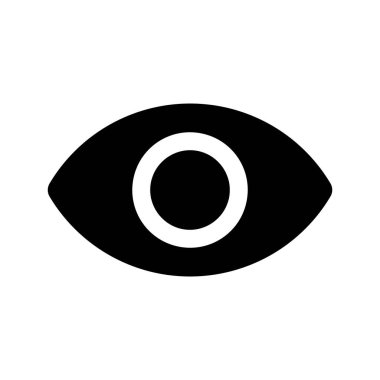 Göz, Bak ve Görüş simgesi. Web sitesi sayfası ve mobil uygulama tasarım vektör ögesi. Görüş işareti, bak, görüş, bakış, bakış, bakış, bakış, bakış, dekko, göz kırpma ve göz..