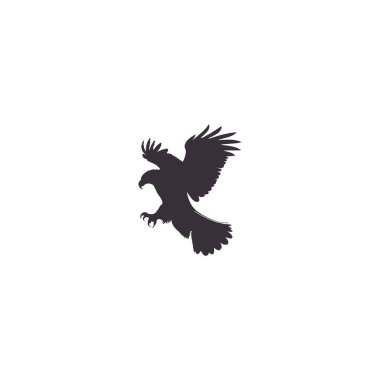 Kartal, şahin, şahin, açık kanatlı amblem, kraliyet sembolü, kuş, yırtıcı, vahşi hayvan, tasarım