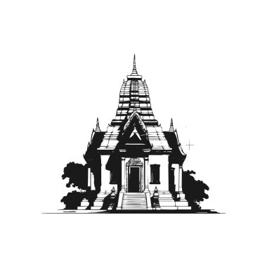 Silüet tasarım elementleri beyaz arkaplanda izole, evrensel için basit tasarım.