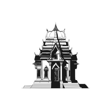 Silüet tasarım elementleri beyaz arkaplanda izole, evrensel için basit tasarım.