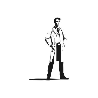 Silüet tasarım elementleri beyaz arkaplanda izole, evrensel için basit tasarım.