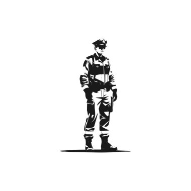 Silüet tasarım elementleri beyaz arkaplanda izole, evrensel için basit tasarım.