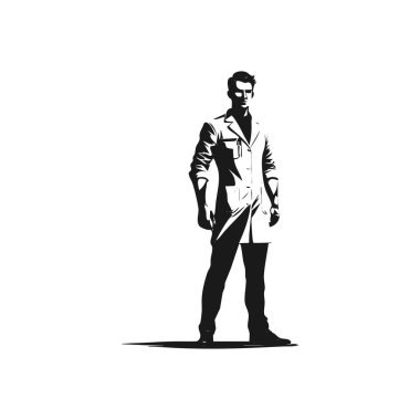 Silüet tasarım elementleri beyaz arkaplanda izole, evrensel için basit tasarım.