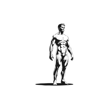 Silüet tasarım elementleri beyaz arkaplanda izole, evrensel için basit tasarım.