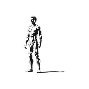 Silüet tasarım elementleri beyaz arkaplanda izole, evrensel için basit tasarım.