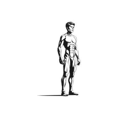 Silüet tasarım elementleri beyaz arkaplanda izole, evrensel için basit tasarım.