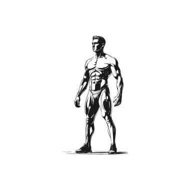 Silüet tasarım elementleri beyaz arkaplanda izole, evrensel için basit tasarım.