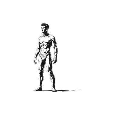 Silüet tasarım elementleri beyaz arkaplanda izole, evrensel için basit tasarım.