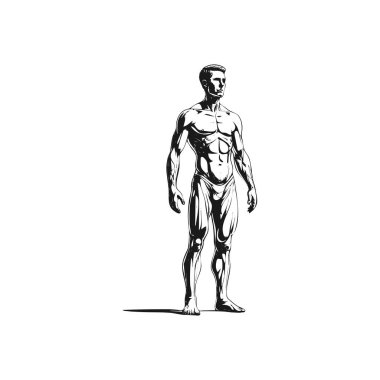 Silüet tasarım elementleri beyaz arkaplanda izole, evrensel için basit tasarım.