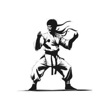 Tasarım için siluet tasarım elemanları evrensel şablon, beyaz arkaplanda izole edilmiş basit şablon tasarımı.