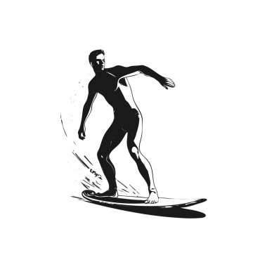 Tasarım için siluet tasarım elemanları evrensel şablon, beyaz arkaplanda izole edilmiş basit şablon tasarımı.