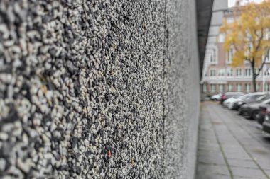 Şehir manzarası var. duvar