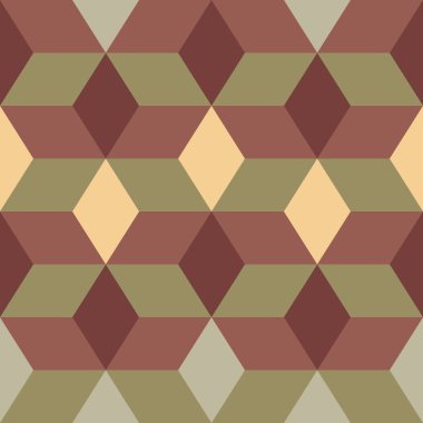 Kare zigzag geometri deseni pürüzsüz vektör arkaplanı