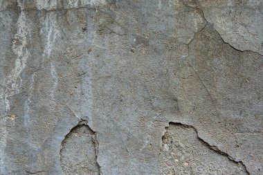 Gri yontulmuş antik duvar dokusu