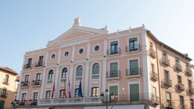 Segovia 'da tarihi tiyatro Juan Bravo (İspanya)