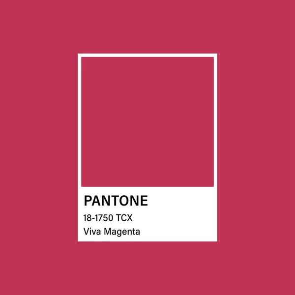 Pantone Yılın Rengi 2023. Renk eğilimi paleti. Vektör illüstrasyonu
