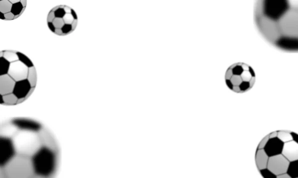 Szablon Piłki Nożnej Piłka Nożna Baner Sport Projekt Układu Wektor — Wektor stockowy