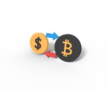 Dolar karşılığı Bitcoin değişimi