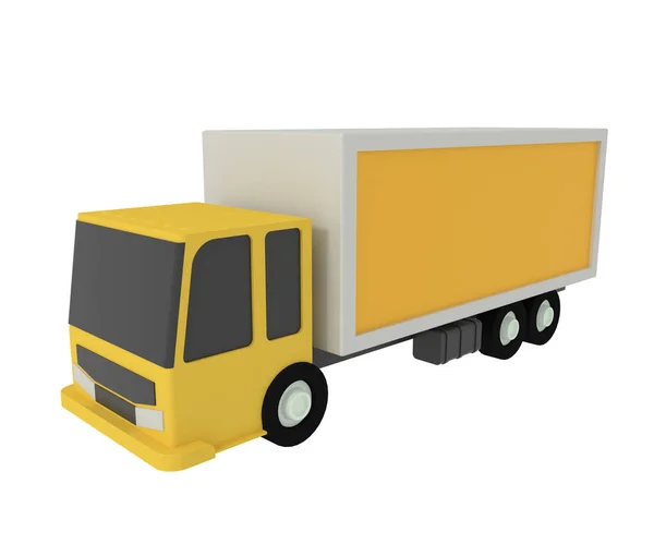 Darstellung Von Lastkraftwagen — Stockfoto
