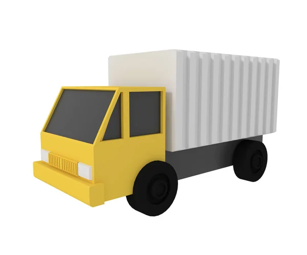 Utförande Lastbil — Stockfoto
