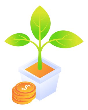 Güvenlik kalkanı uyarı illüstrasyon kavramı izometrik